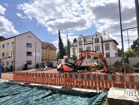 Baustelle Sportplatz