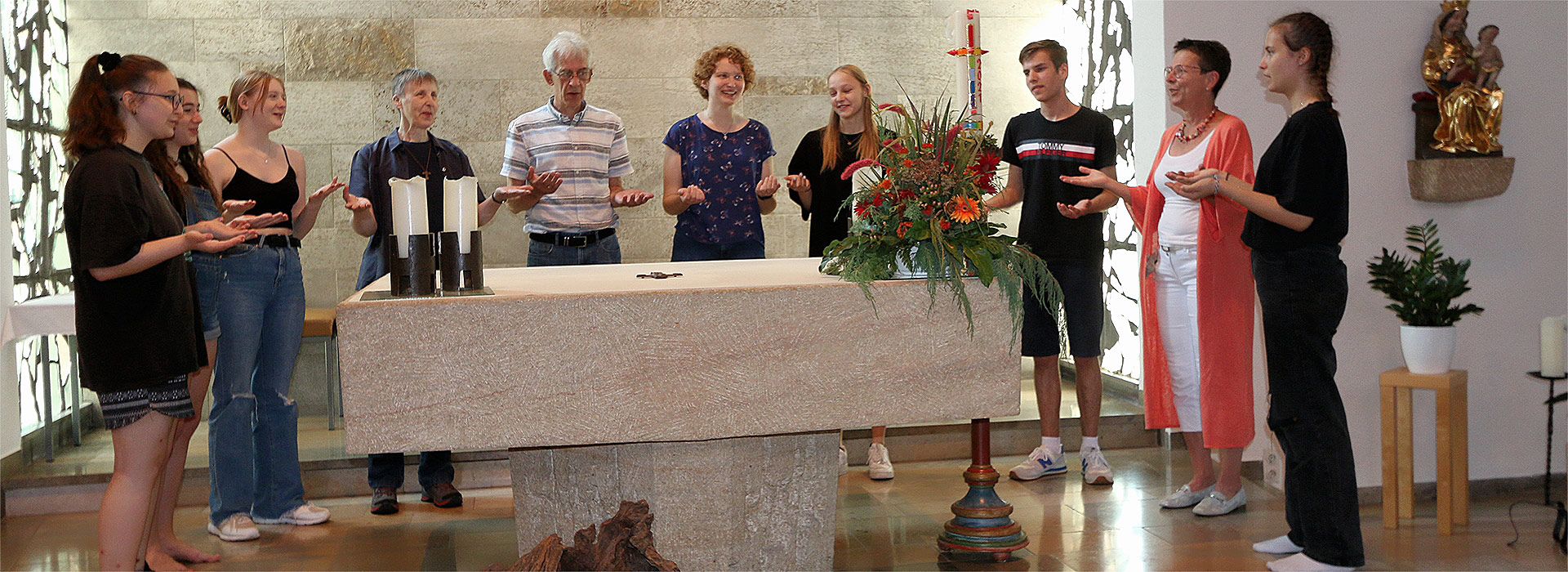 Gottesdienst im Martinihaus