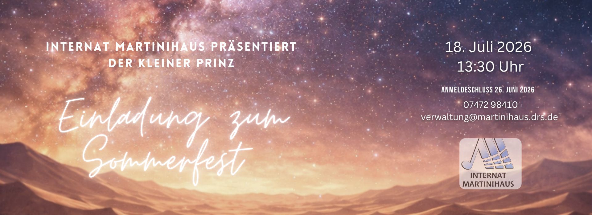 Kleiner Prinz Sommerfest 2026